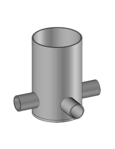 Regard PEHD collecteur répartiteur LIXVIATS