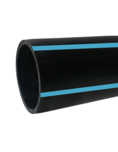 Réseau d'eau PEHD 100 Bleu Diam. Ext. : 90mm SDR : 17 au ML