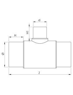 TE Té réduction SDR11 2